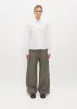 Short Tyrol Shirt — White sold by La Garconne