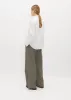 Short Tyrol Shirt — White sold by La Garconne