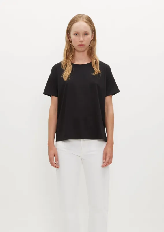 Basiluzzo Oversize T-Shirt — Black sold by La Garconne