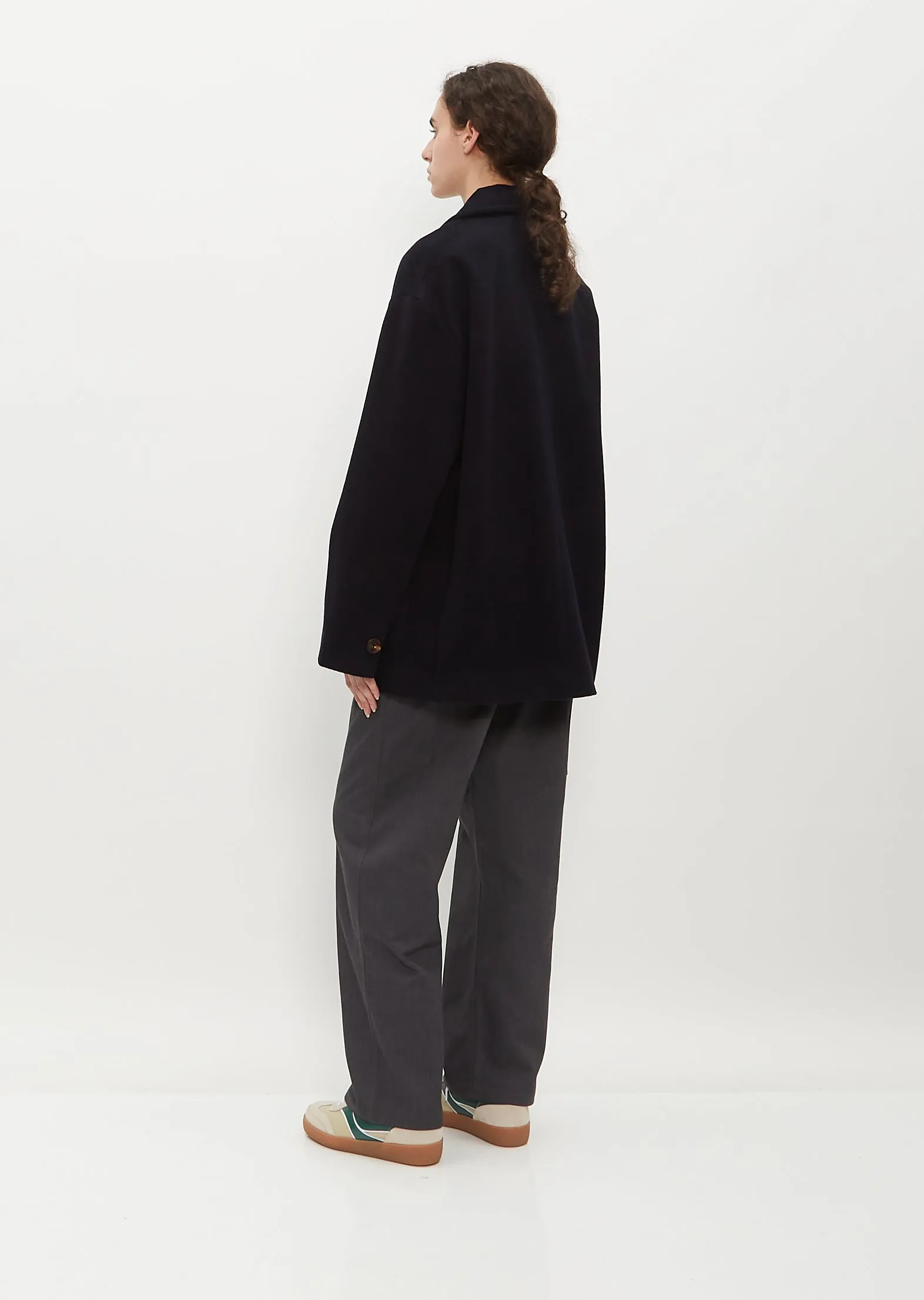 Convertible Lapel Wool & Cashmere Jacket sold by La Garconne product image thumbnail 3