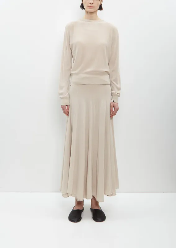 n° 366 Spin Skirt — Eggshell sold by La Garconne