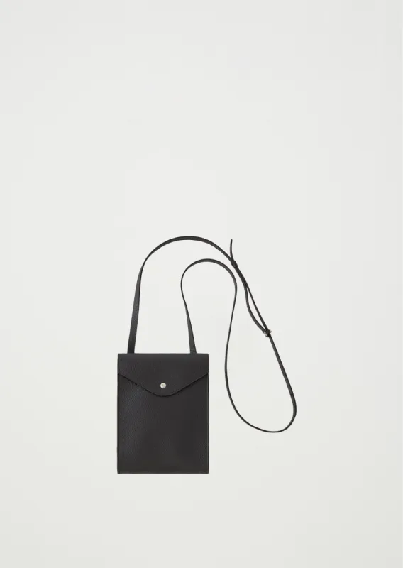 Envelope Strap Bag —  Dark Chocolate sold by La Garconne
