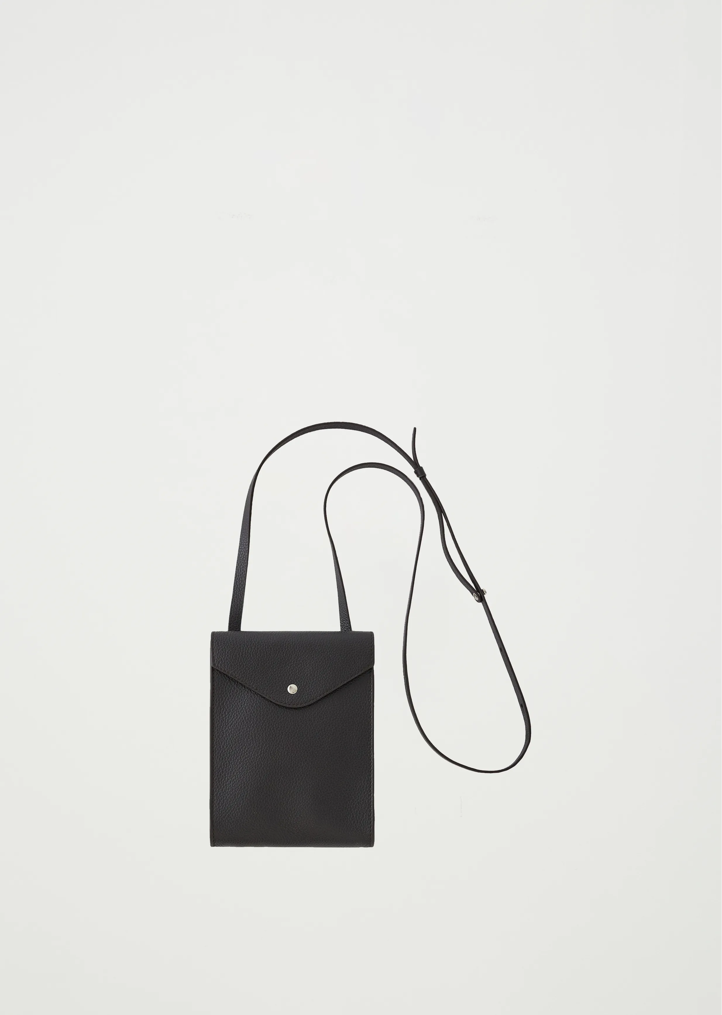 Envelope Strap Bag — Dark Chocolate sold by La Garconne