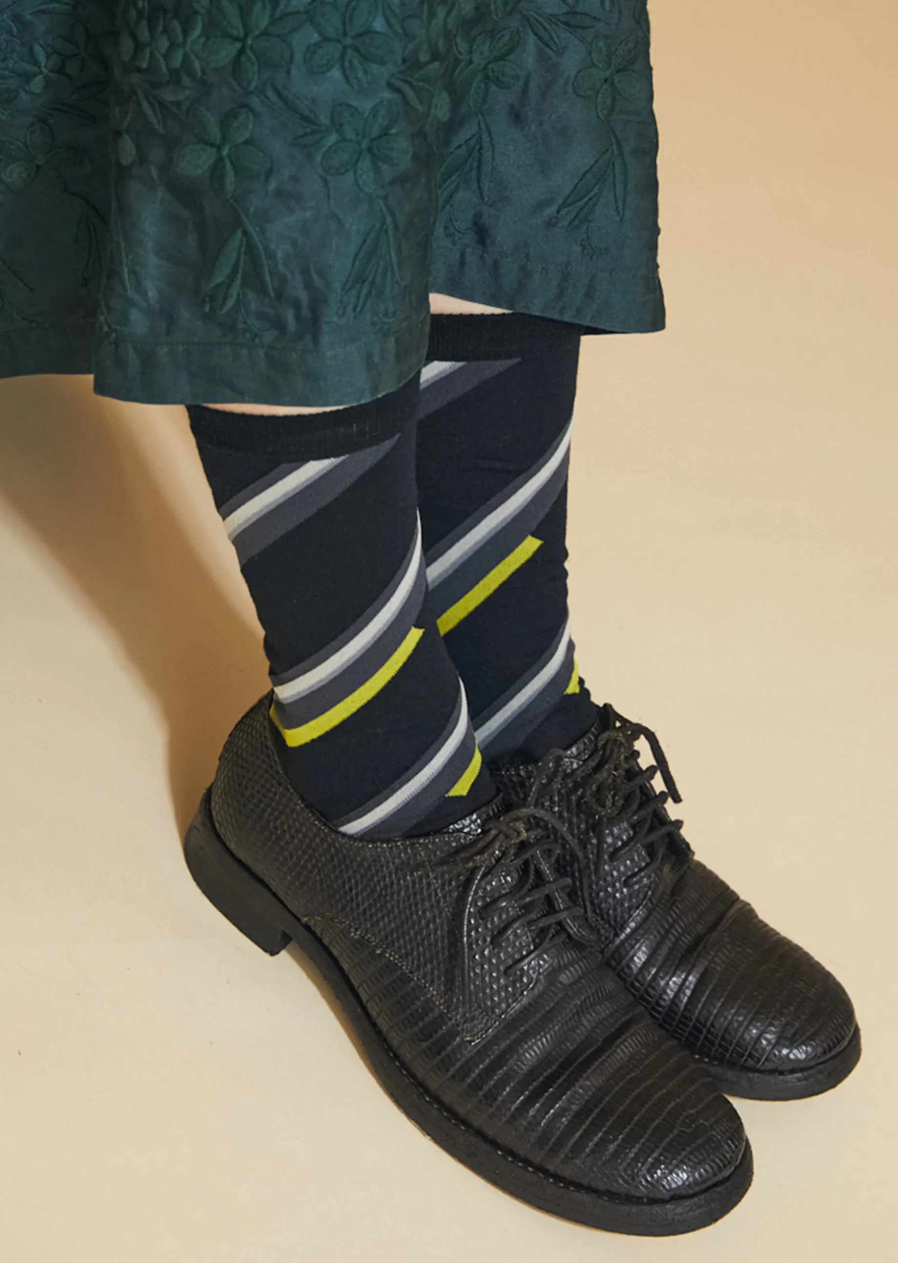 Reginmental Socks — Navy sold by La Garconne product image thumbnail 3