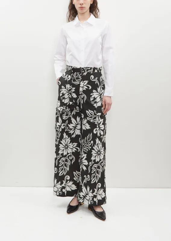 Floral Print Pants sold by La Garconne