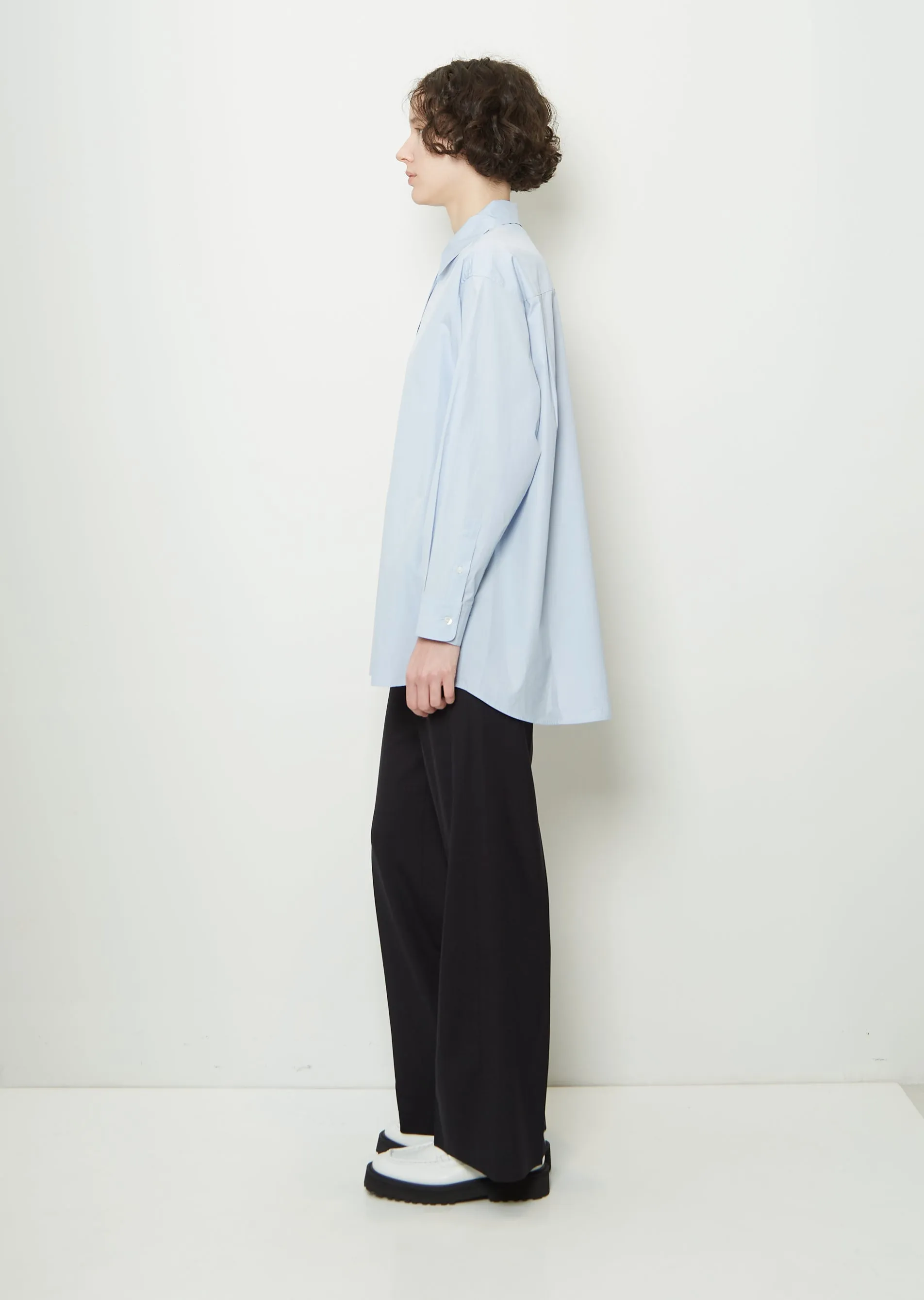 Cotton Shirt — Light Blue sold by La Garconne product image thumbnail 2