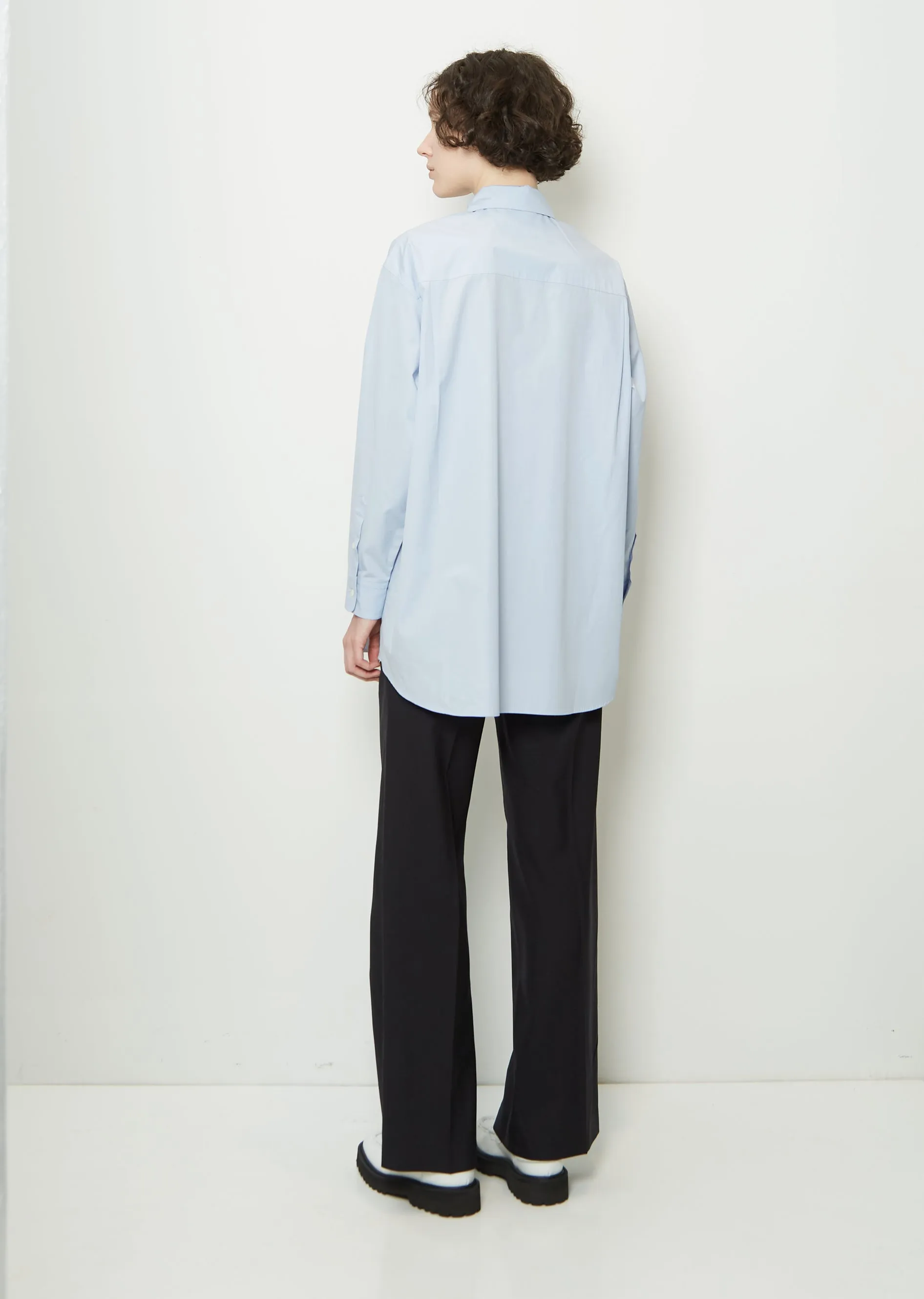 Cotton Shirt — Light Blue sold by La Garconne product image thumbnail 3