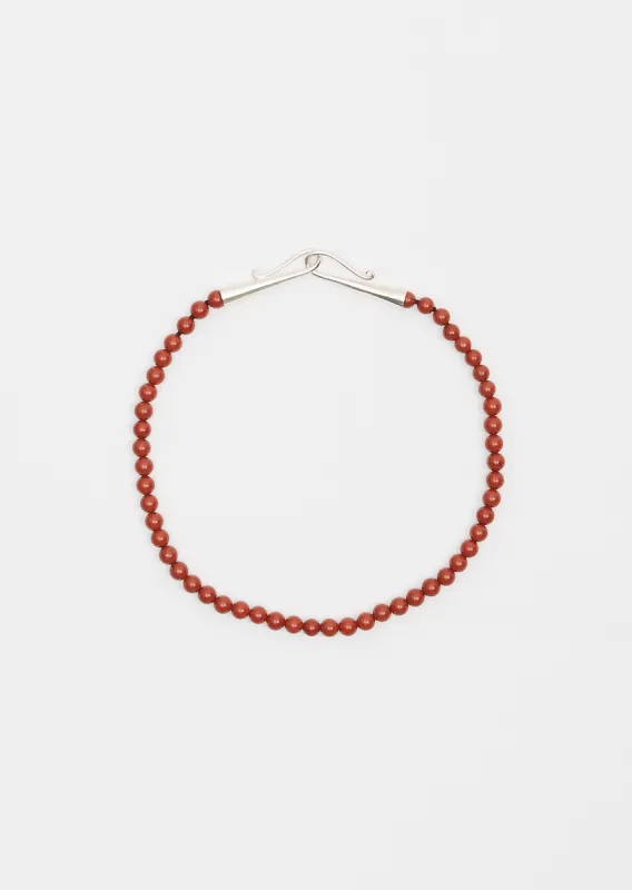 Grecian Collar — Red Jasper sold by La Garconne