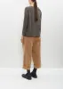 Raglan Riga Stripe Sweater — Slate sold by La Garconne