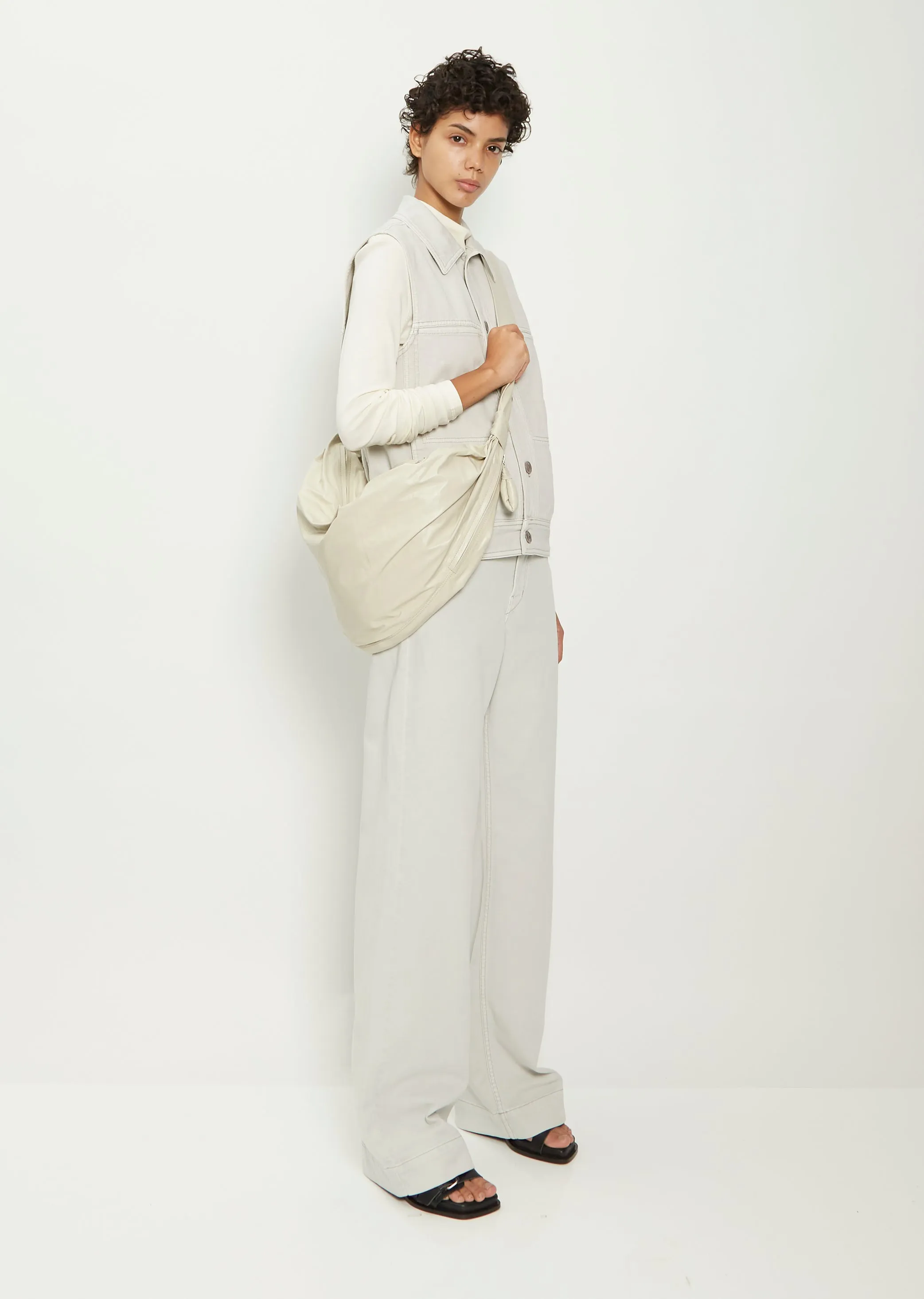 Large Soft Croissant — Dusty Mastic sold by La Garconne product image thumbnail 3