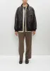 Lamb Leather Zip Blouson sold by La Garconne