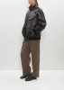 Lamb Leather Zip Blouson sold by La Garconne