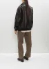Lamb Leather Zip Blouson sold by La Garconne