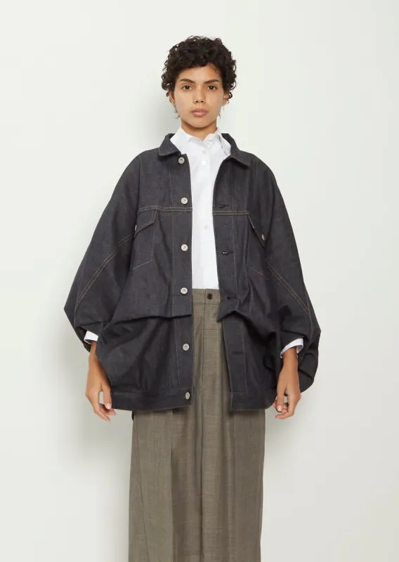 Cotton Denim Jacket sold by La Garconne