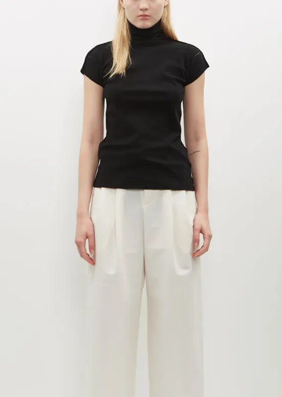 Cotton Knit Baguette Top sold by La Garconne