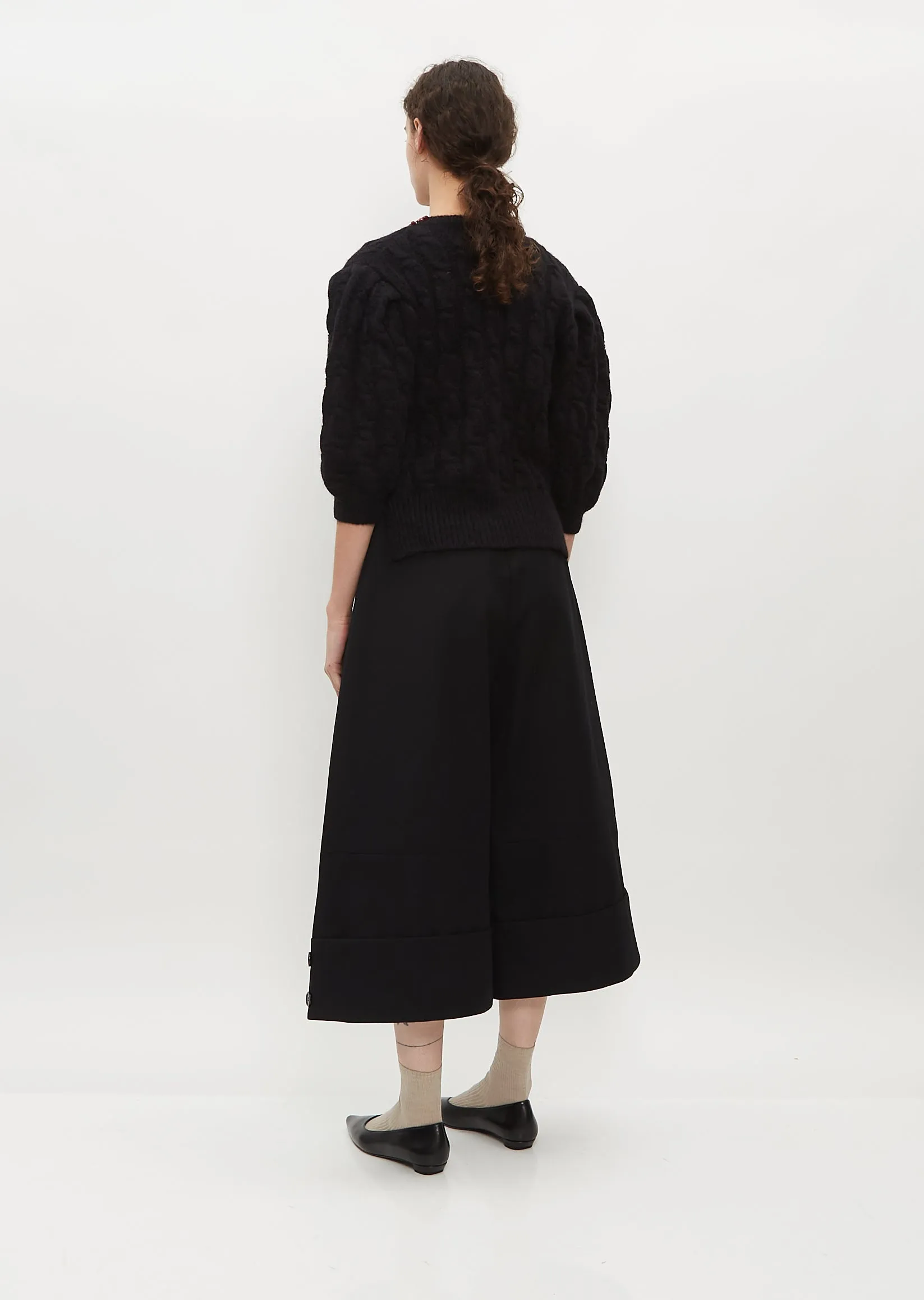 LS Cable Knit Cardigan w/ Embl sold by La Garconne product image thumbnail 3