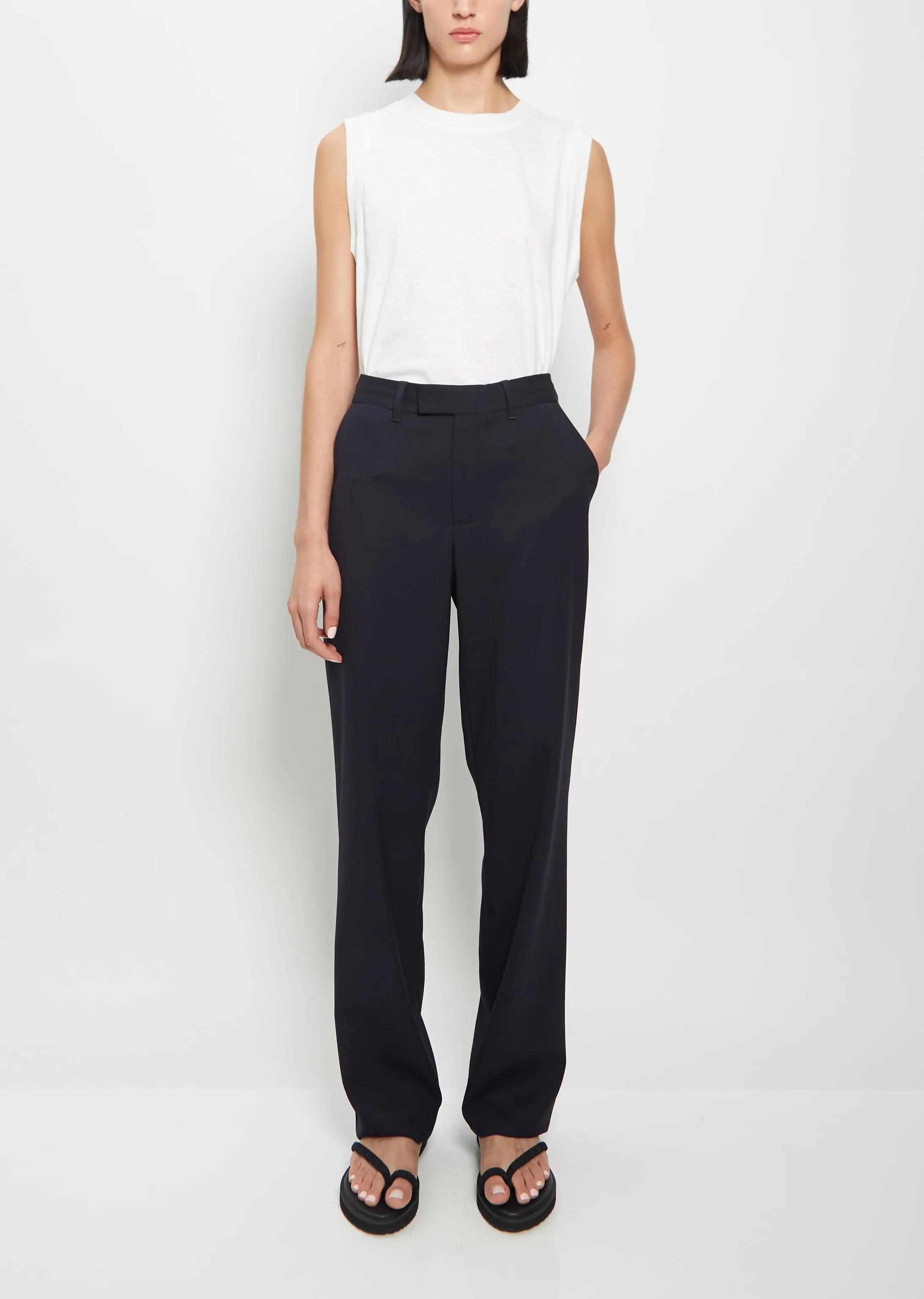 Twill Classic Trouser sold by La Garconne product image thumbnail 4