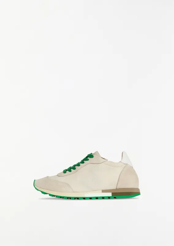 Owen Runner — Ivory/Green sold by La Garconne