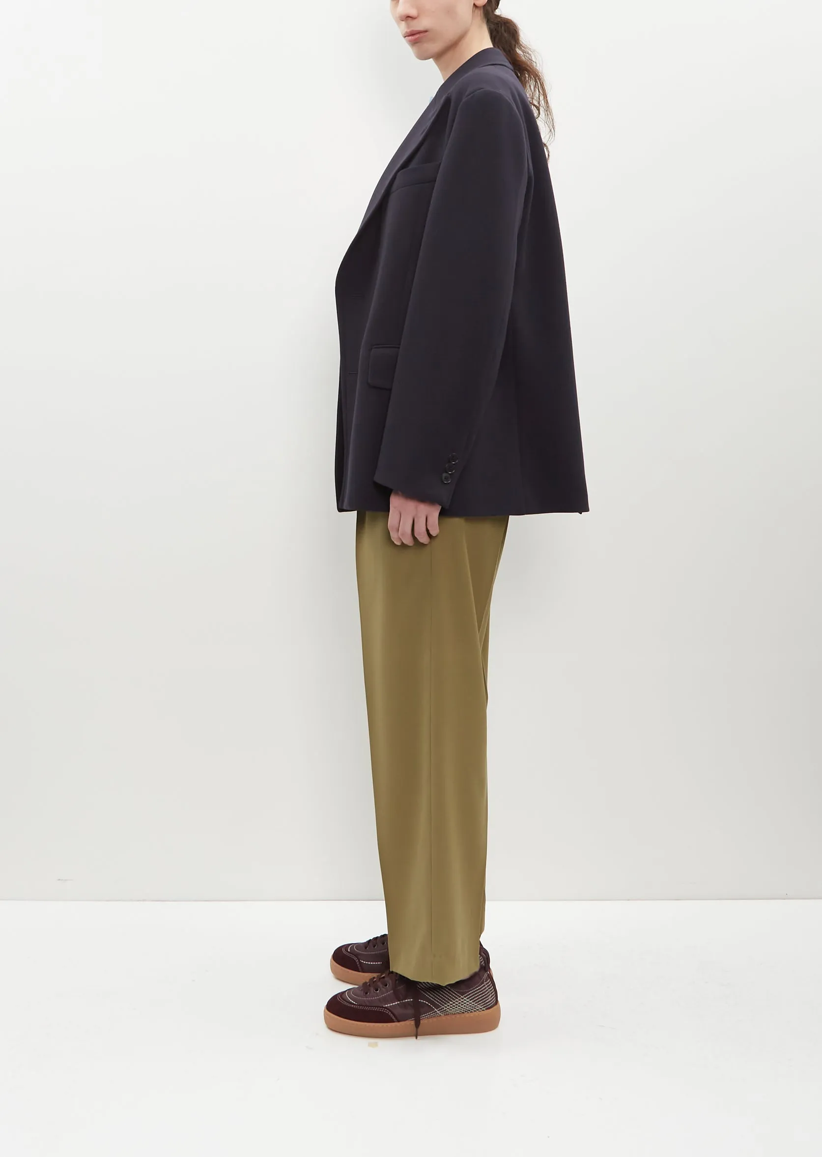 Double Cloth Wool Jacket sold by La Garconne product image thumbnail 2