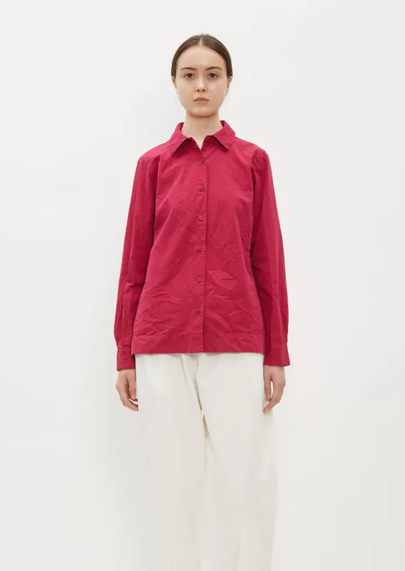 Chloe Shirt — Raspberry sold by La Garconne