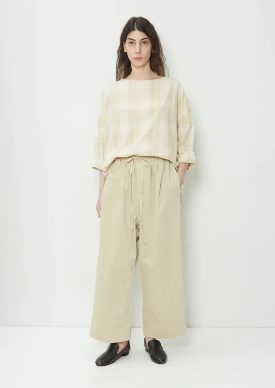 Cotton Velvet Wide Pants sold by La Garconne
