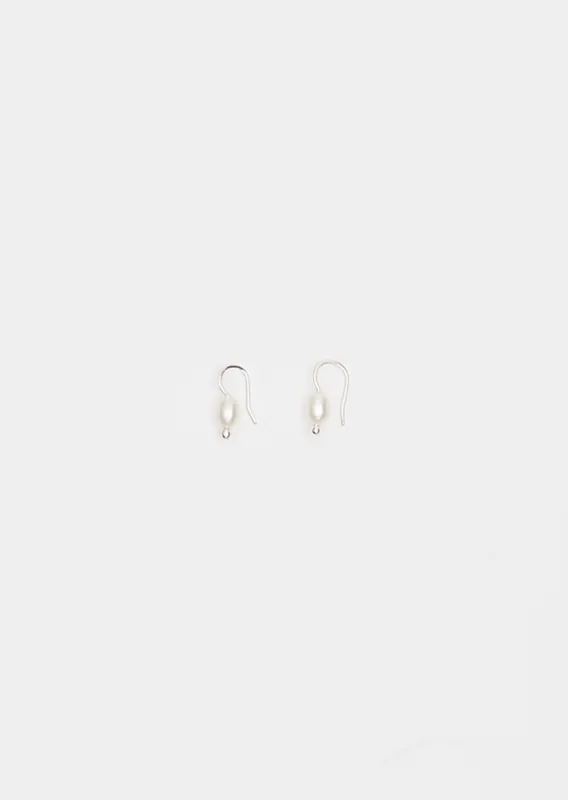Mermaid Earrings — White sold by La Garconne