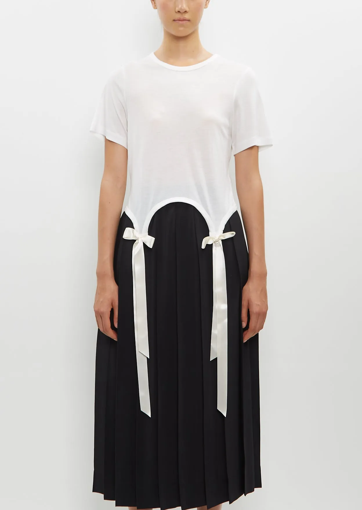 Bow Tails Easy T-Shirt sold by La Garconne