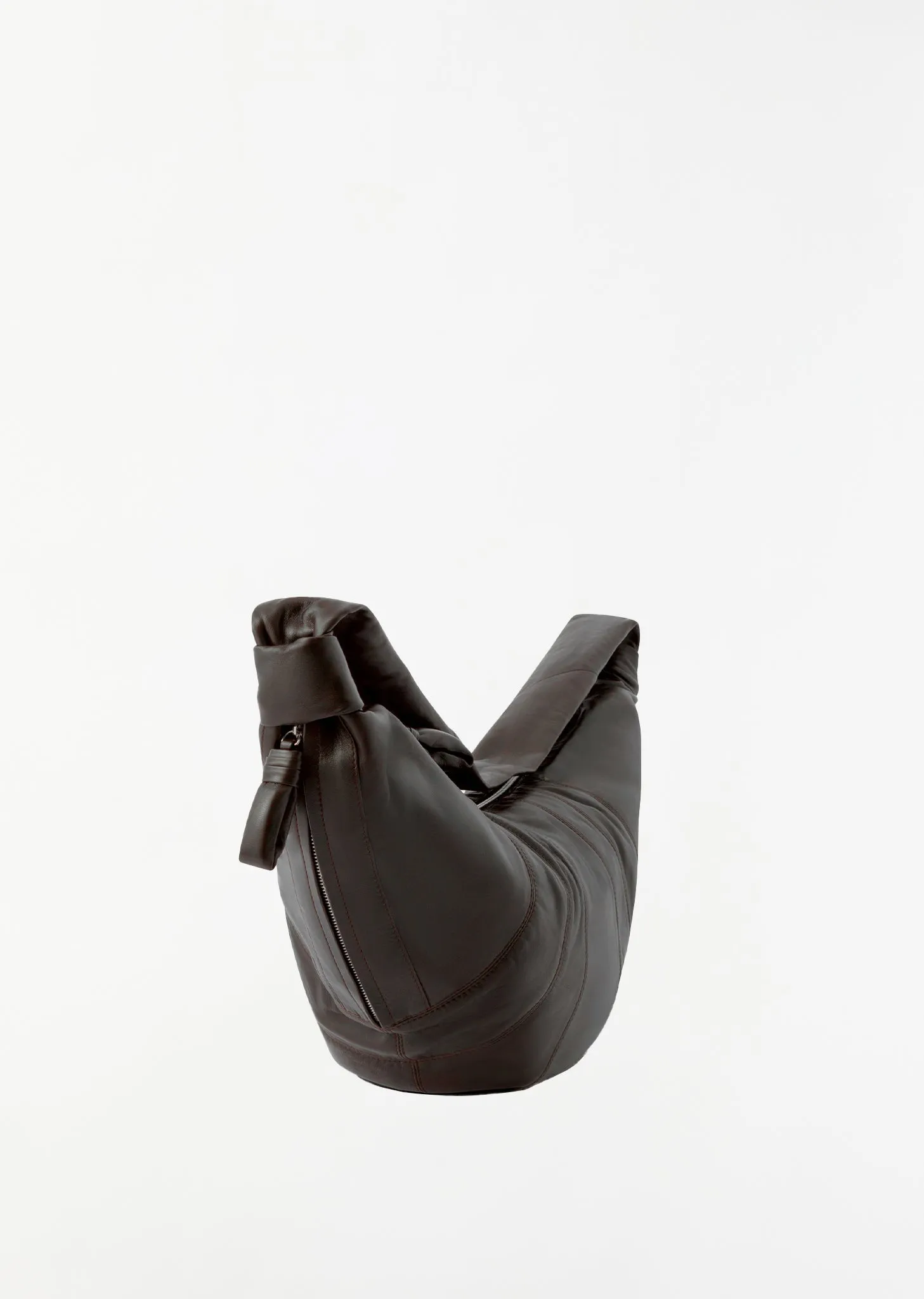 Large Croissant Bag — Dark Chocolate sold by La Garconne product image thumbnail 2