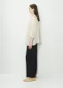 Wildflower Embroidery Cotton Silk Gathered Blouse sold by La Garconne