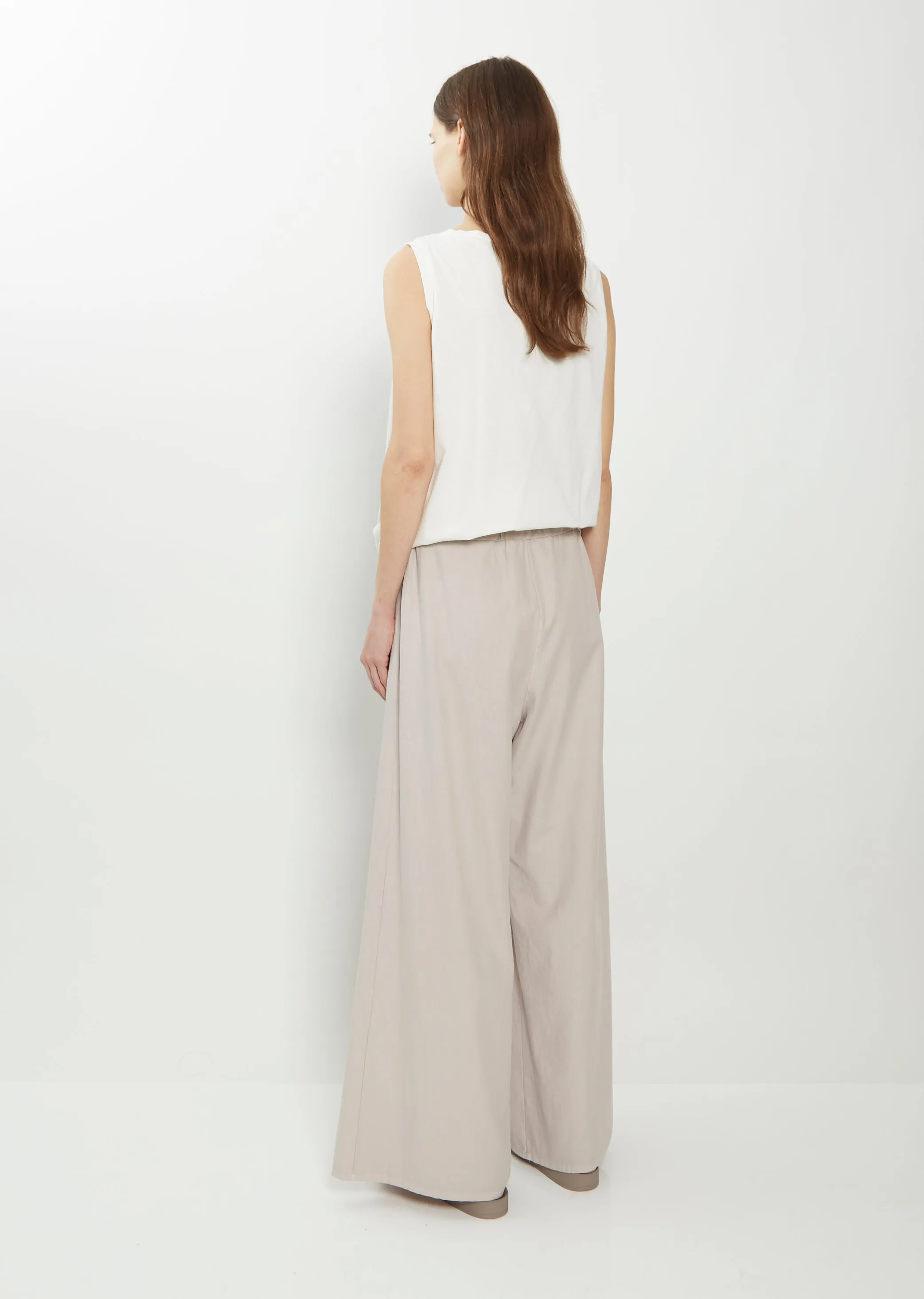 Brushed Cotton Dalla Pant — Mystic sold by La Garconne product image thumbnail 3
