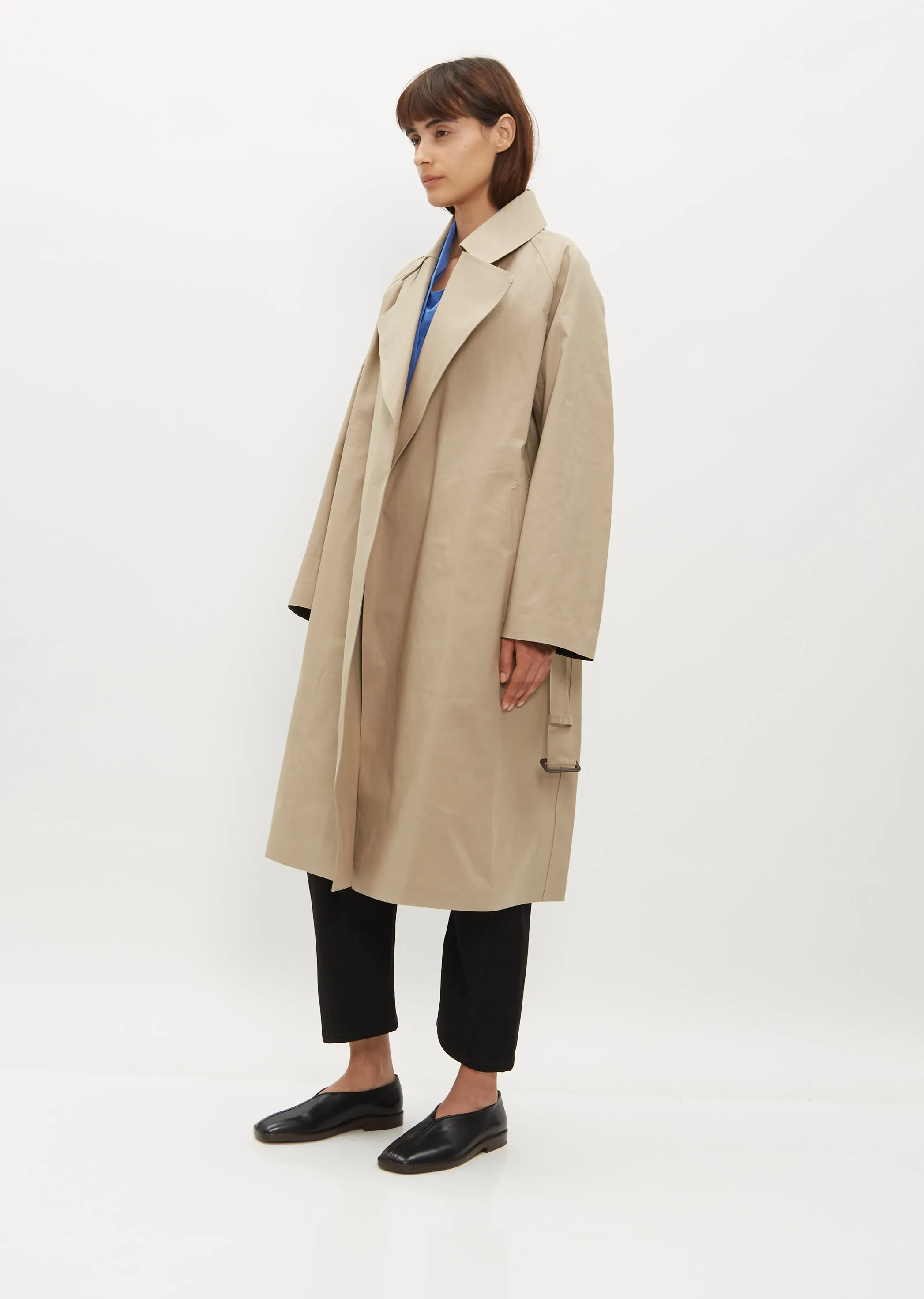 Kintore Trench Coat - Fawn sold by La Garconne product image thumbnail 4