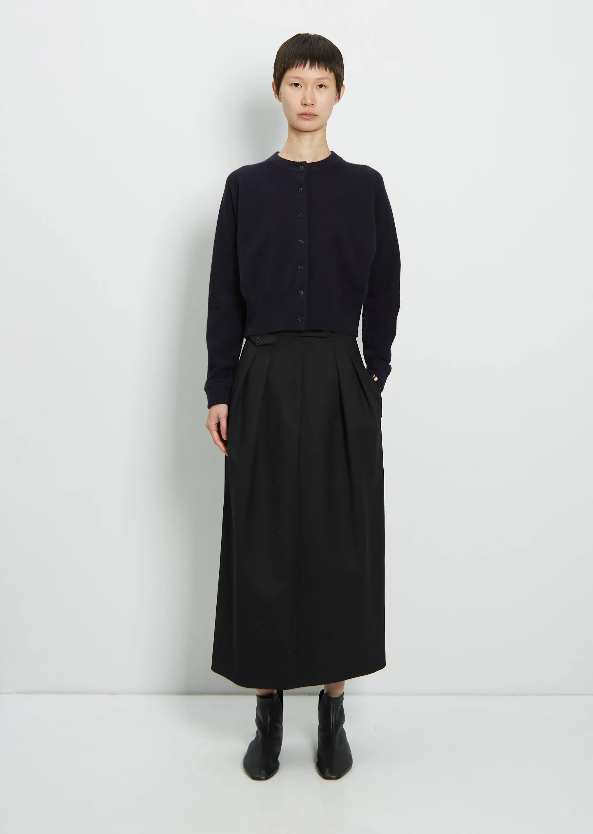 n°257 Blouson Cardigan — Navy sold by La Garconne product image thumbnail 4