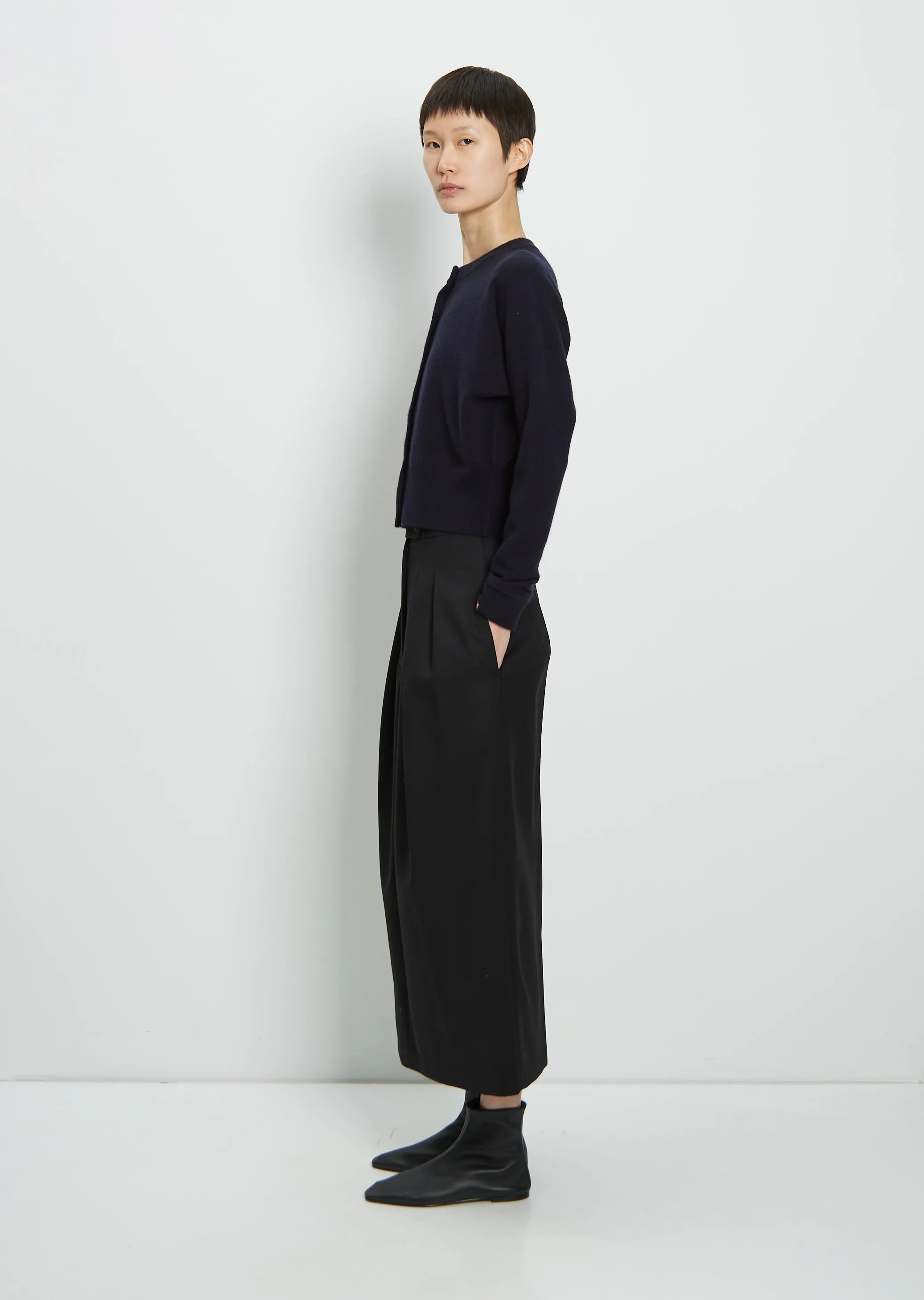 n°257 Blouson Cardigan — Navy sold by La Garconne product image thumbnail 2