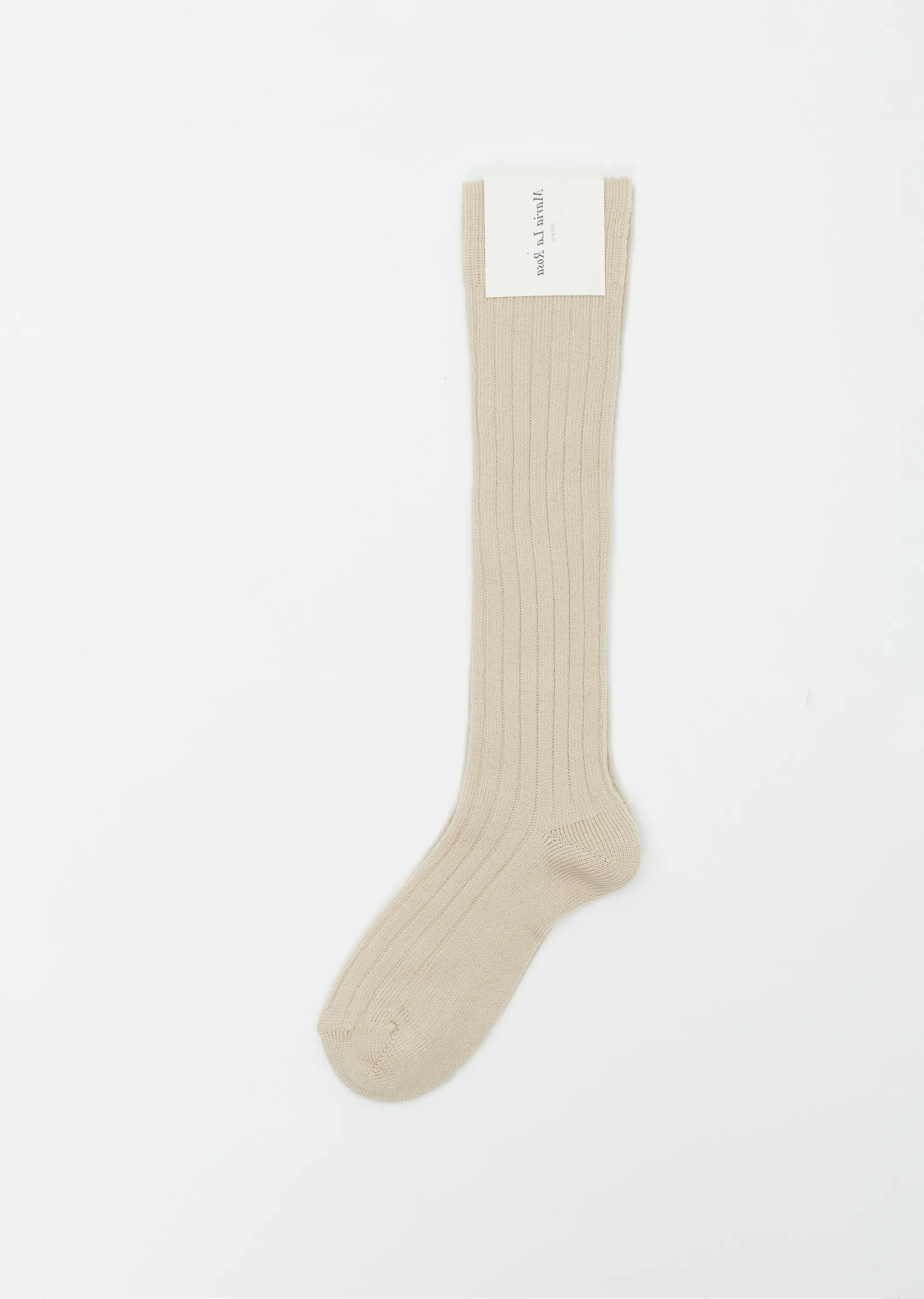 College Merino Socks — Natural sold by La Garconne