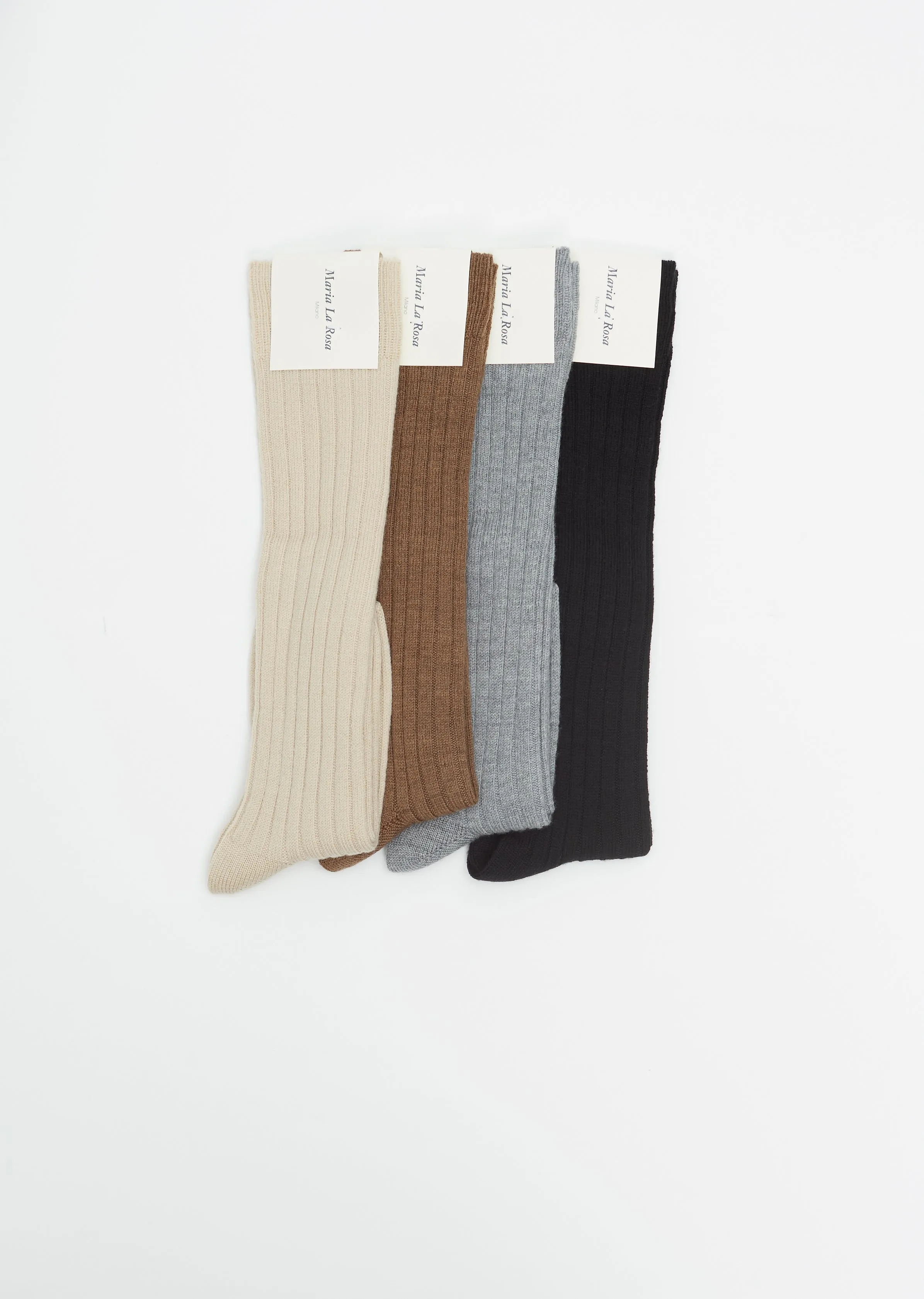 College Merino Socks — Natural sold by La Garconne product image thumbnail 2