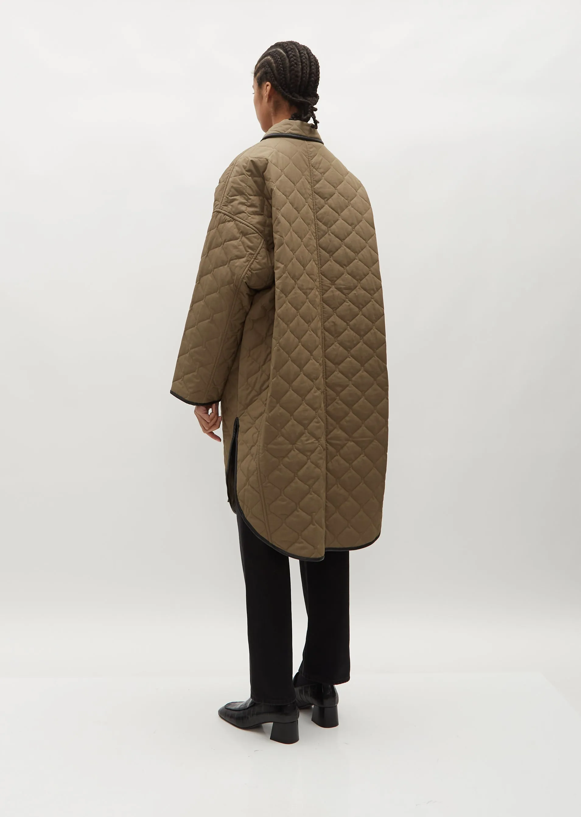 Quilted Cocoon Coat — Marsh sold by La Garconne product image thumbnail 3