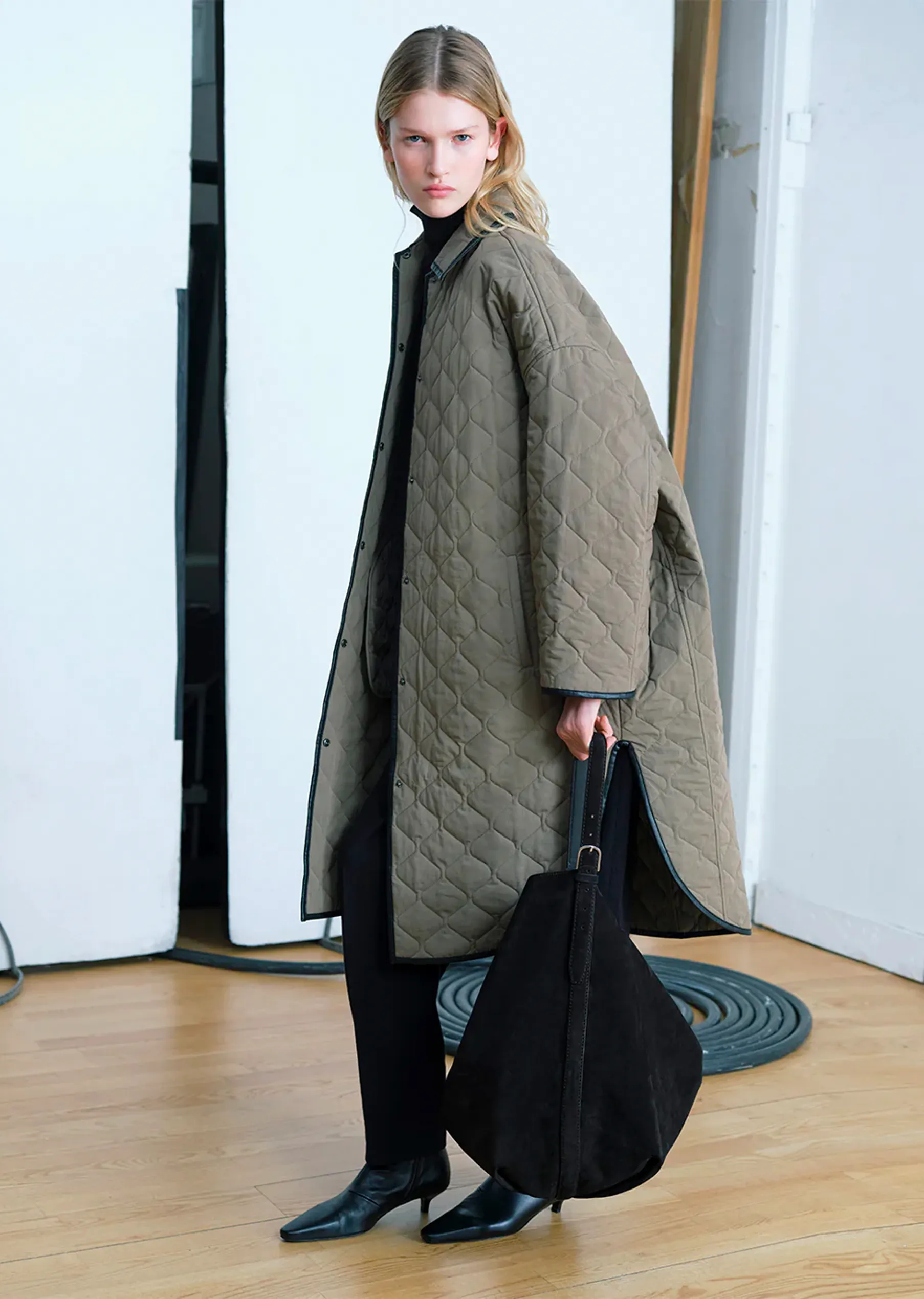 Quilted Cocoon Coat — Marsh sold by La Garconne product image thumbnail 5