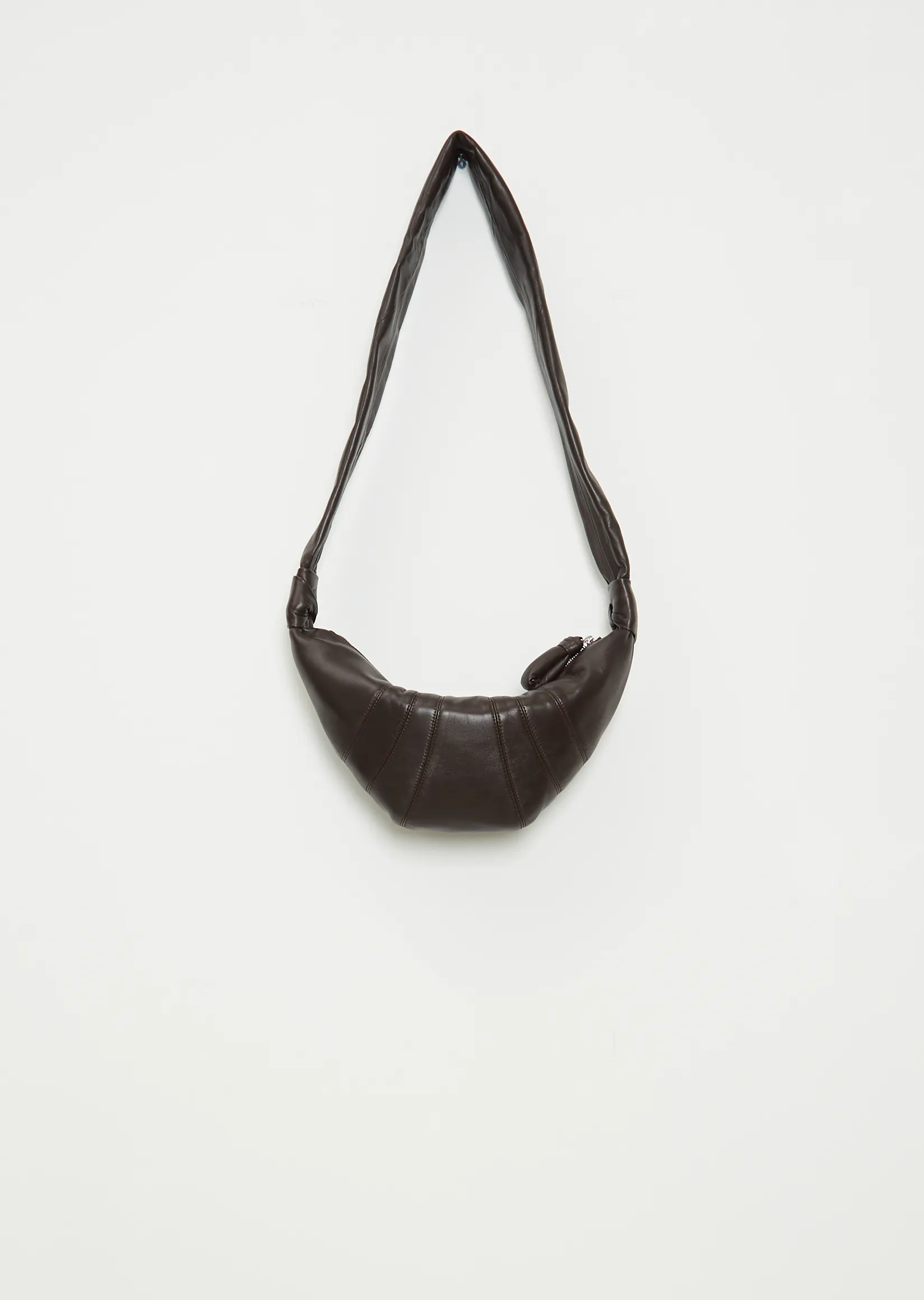 Small Croissant Bag — Dark Chocolate sold by La Garconne product image thumbnail 3