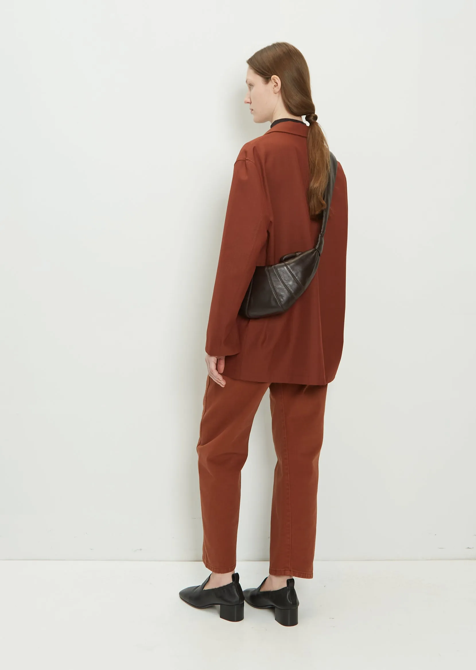 Small Croissant Bag — Dark Chocolate sold by La Garconne product image thumbnail 2