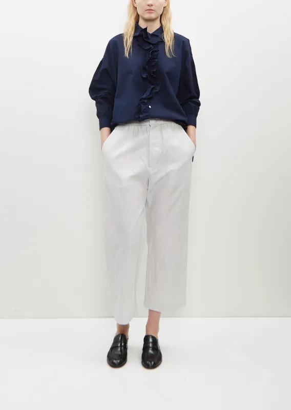 Easy Cotton-Ramie Trousers sold by La Garconne