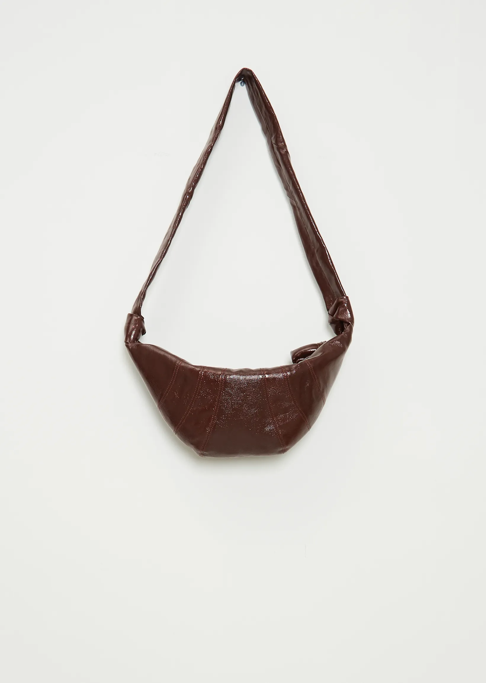 Medium Croissant Bag — Chocolate Fondant sold by La Garconne