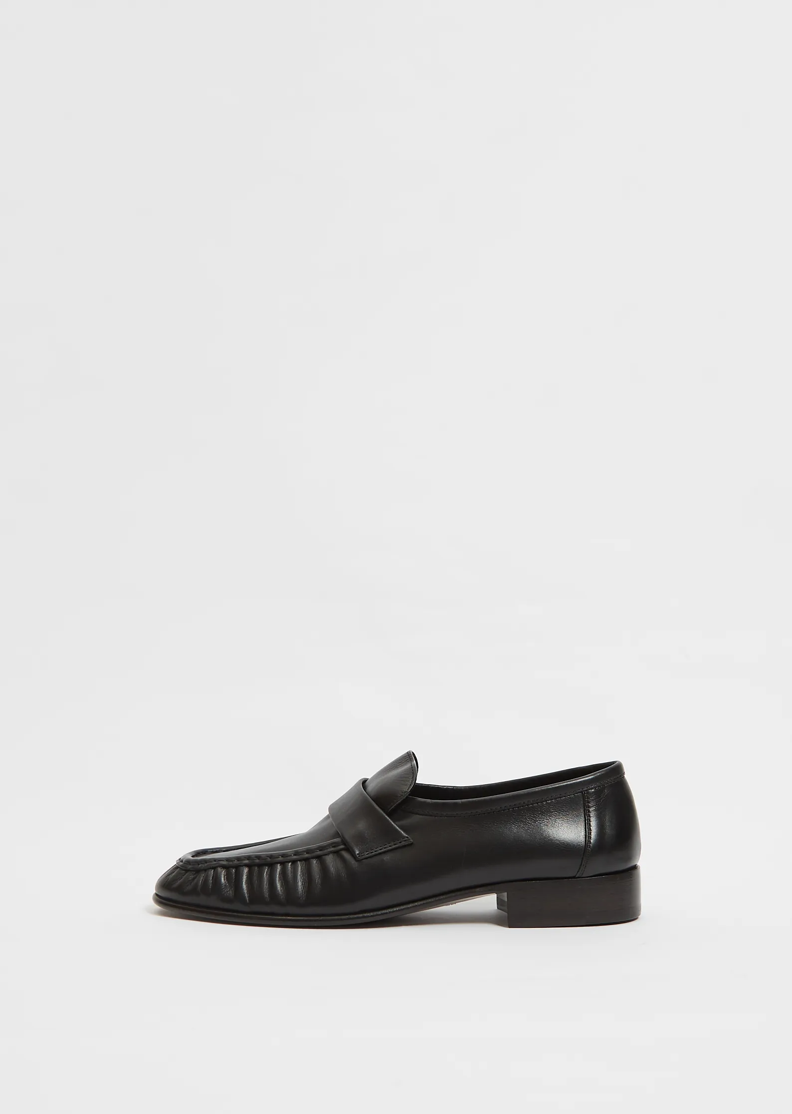 Soft Loafer — Black sold by La Garconne