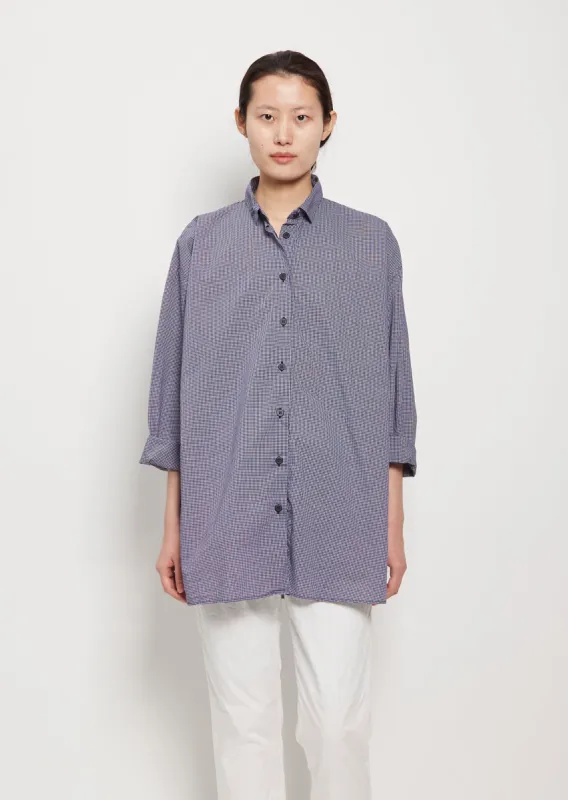 Long Cotton Overshirt sold by La Garconne