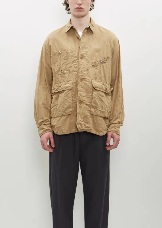 Cotton Linen Twill OD Jacket sold by La Garconne