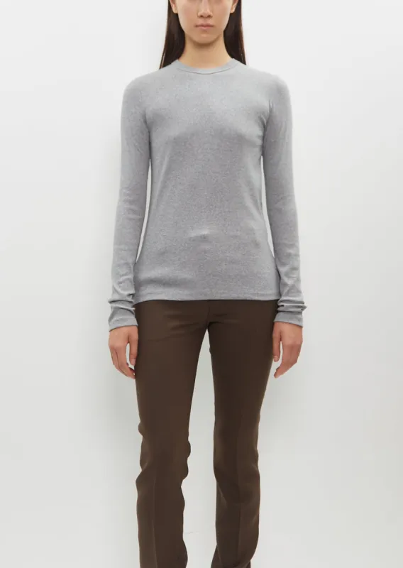 Long-Sleeve Jersey Top sold by La Garconne
