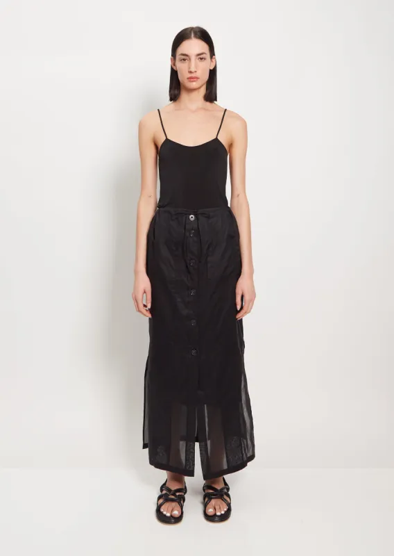 Straw Skirt sold by La Garconne