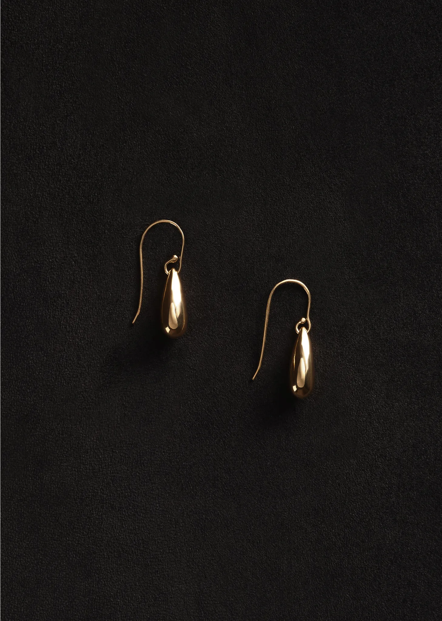 Gold Droplet Earrings sold by La Garconne product image thumbnail 2