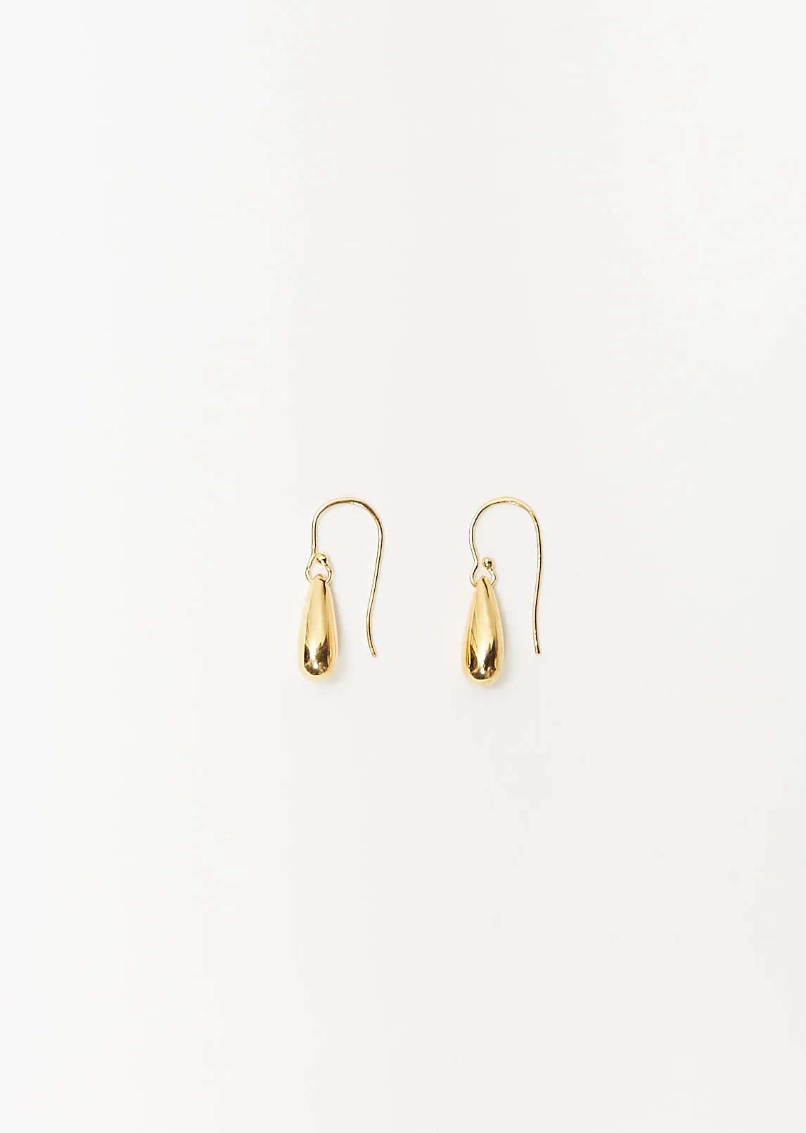 Gold Droplet Earrings sold by La Garconne
