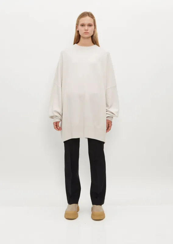 n°246 Juna Sweater — Chalk sold by La Garconne
