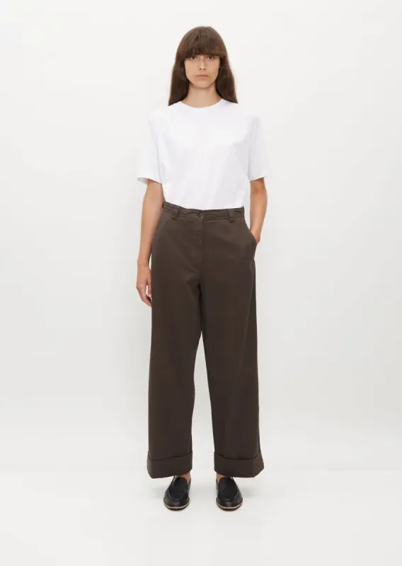 Pakora BIS GD Pants — Brown sold by La Garconne
